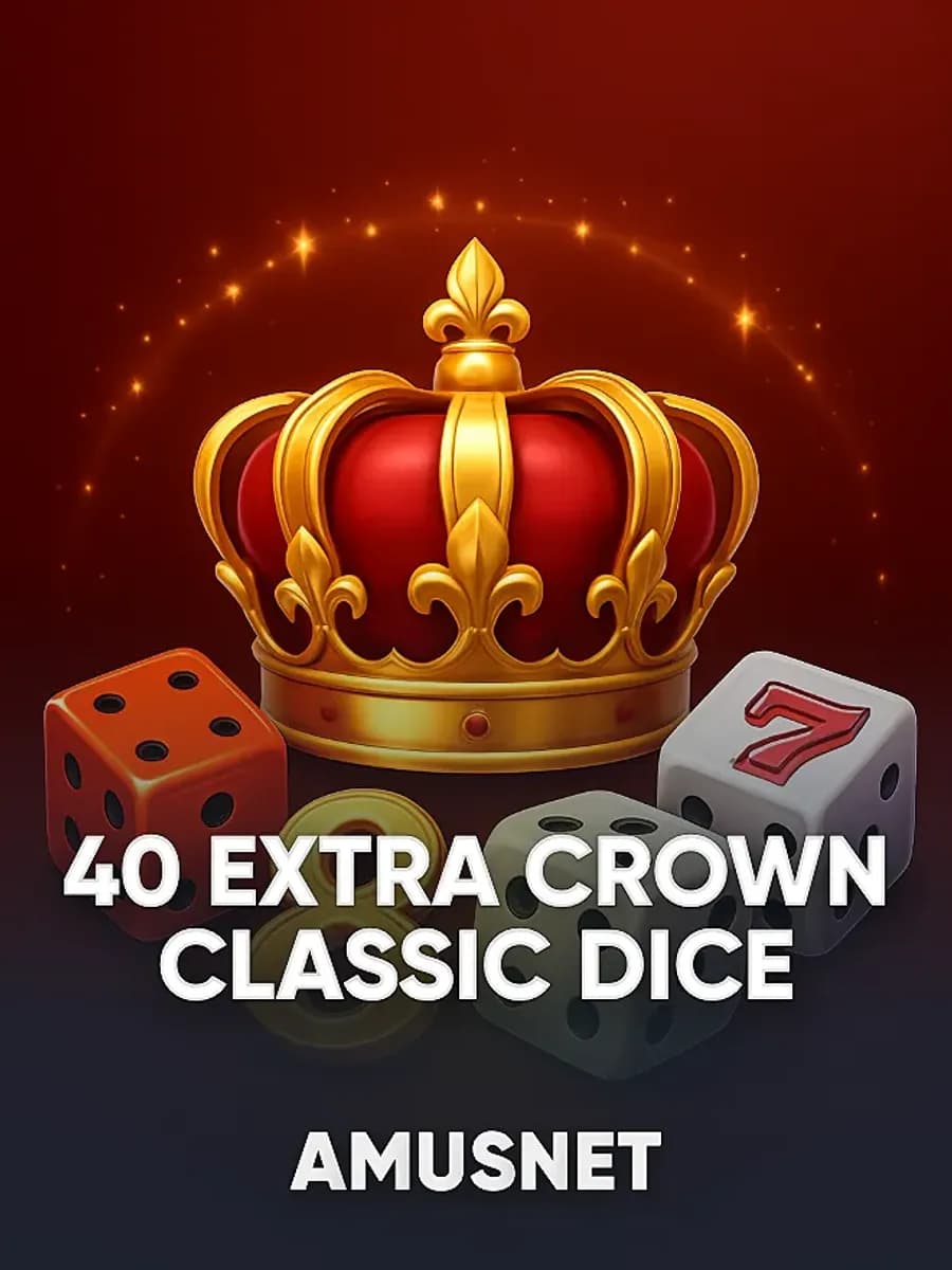 40 Extra Crown Classic Dice