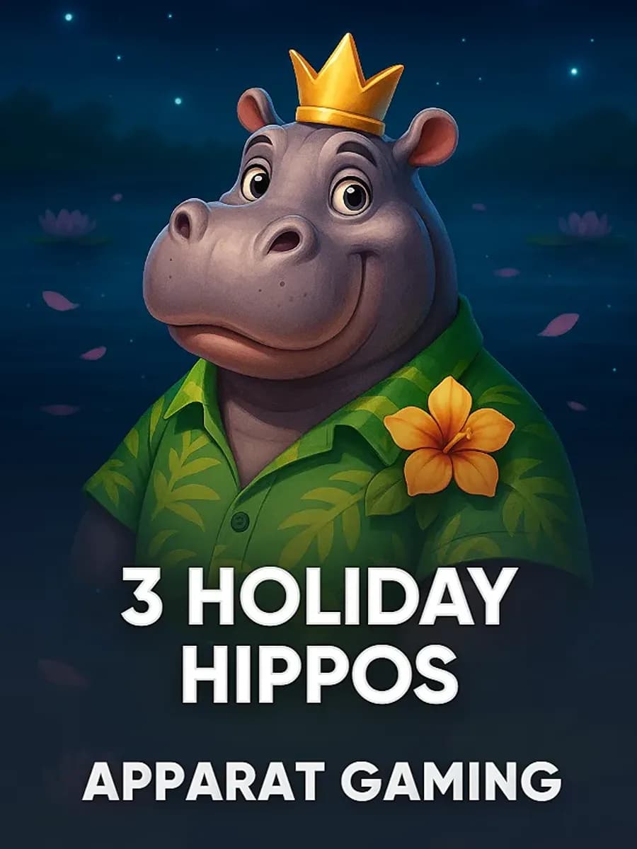 3 Holiday Hippos