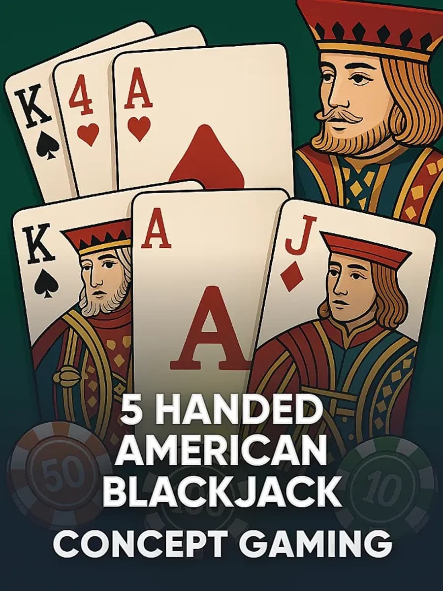 5 Handed American Blackjack