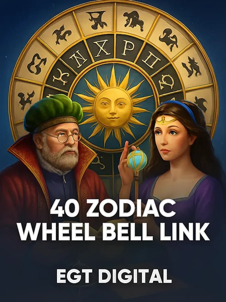 40 Zodiac Wheel Bell Link