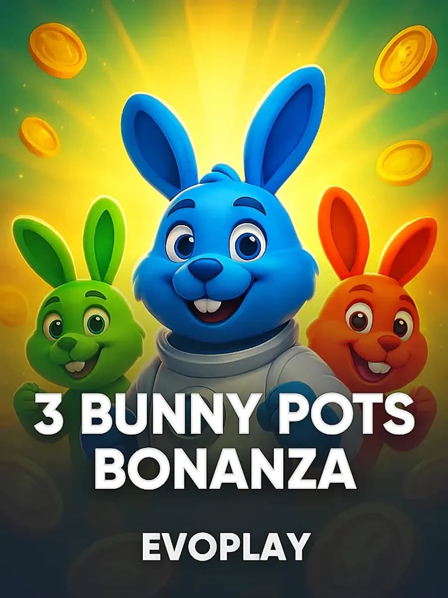 3 Bunny Pots Bonanza
