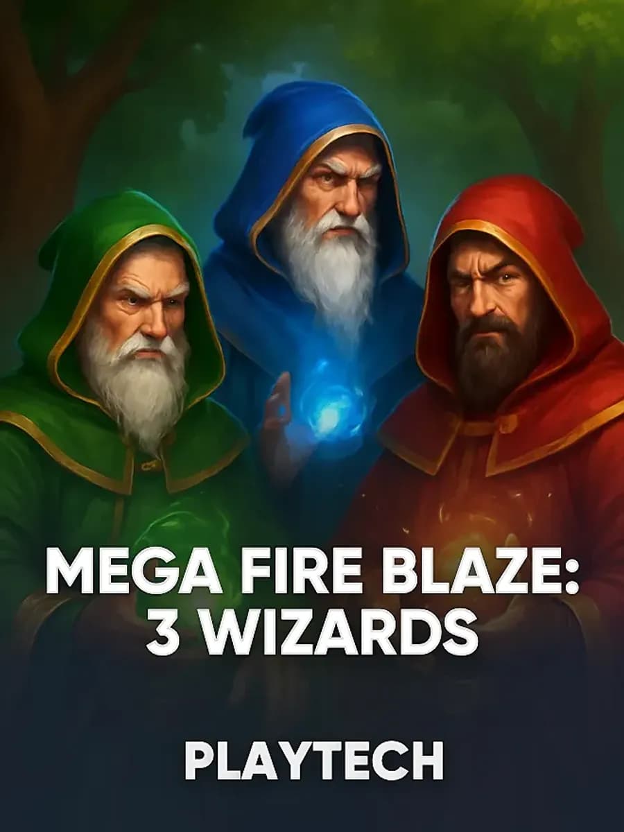 Mega Fire Blaze: 3 Wizards