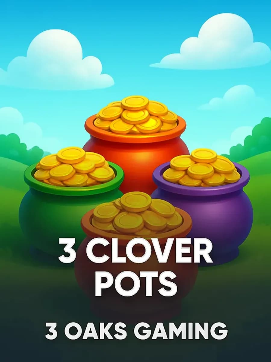 3 Clover Pots