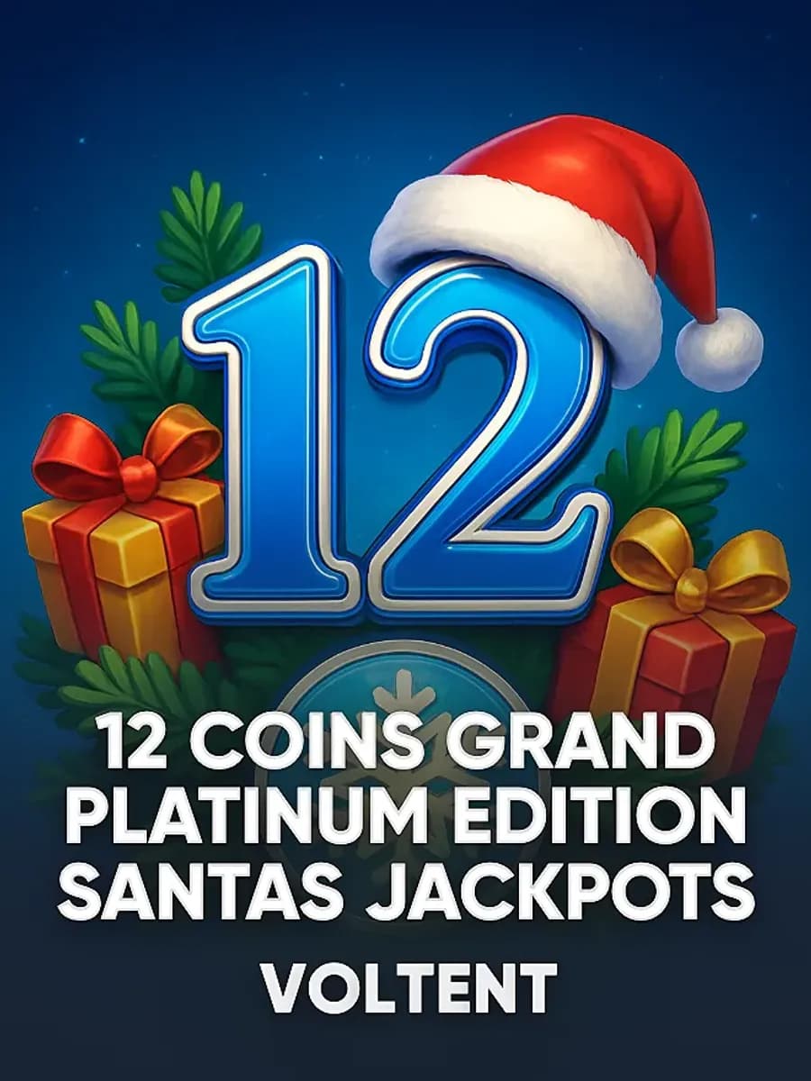 12 Coins Grand Platinum Edition Santas Jackpots