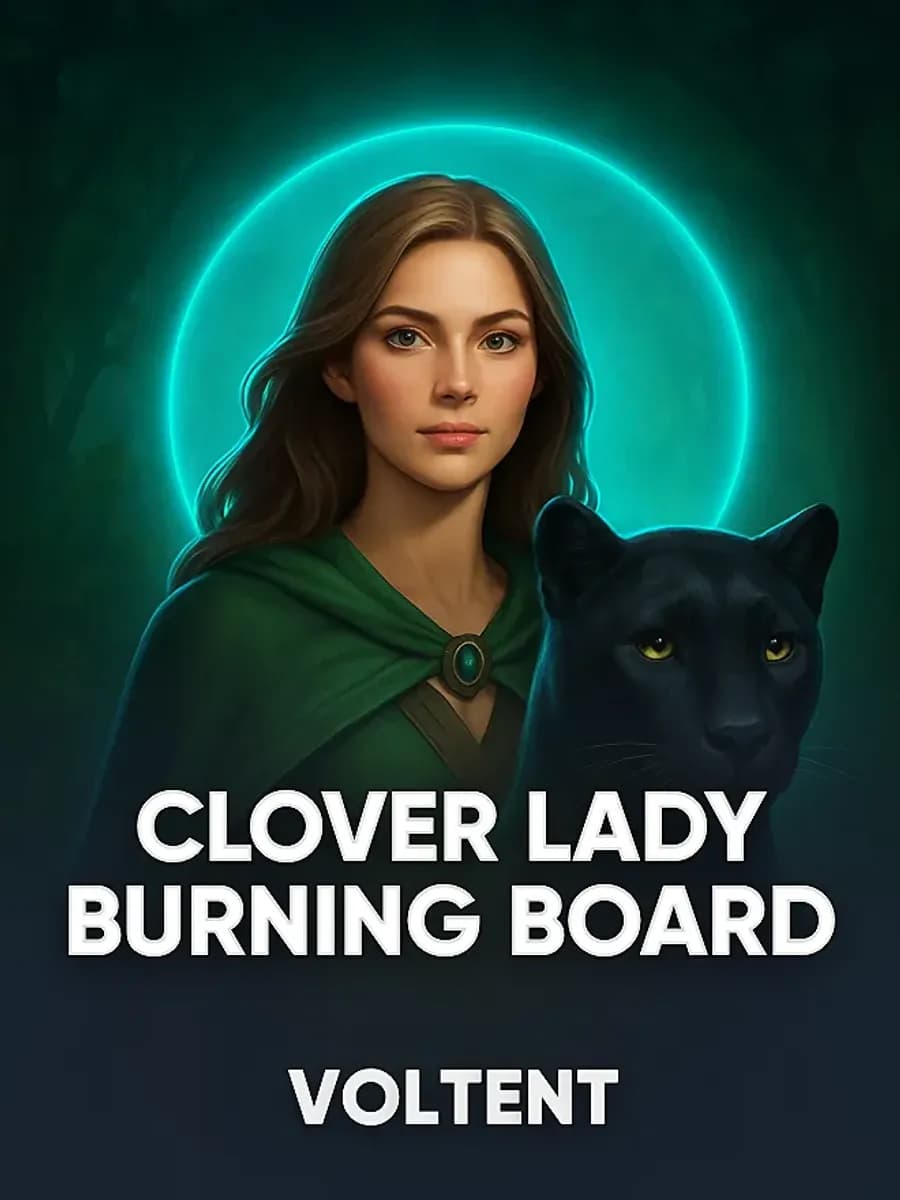Clover Lady Burning Board